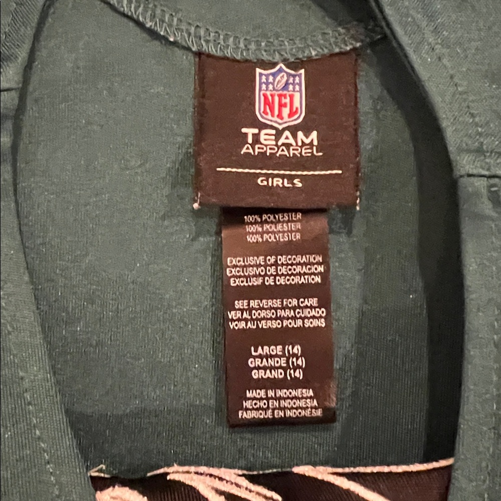 NFL Philadelphia Eagles Girls Captain Cheerleader Dress, YL (14) - Picture 5 of 5